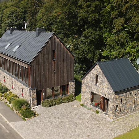 Krakonosova Dilna "Woodhaus" Aparthotel Špindlerŭv Mlýn Luaran gambar